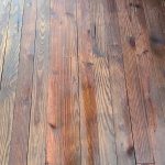 Wood floor cleaning progress in Latrobe PA