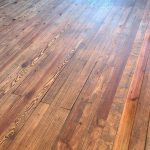 Shiny wood floor after Master Kleen professional wood floor cleaning services in Latrobe PA