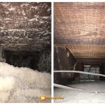 Comparison of duct before and after duct cleaning in Westmoreland PA