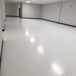 White floors in building clean after commercial cleaning services in North Huntingdon, PA