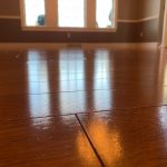 Wood floors shining after cleaning in Latrobe PA