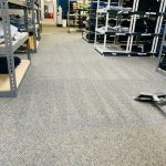 Cleaning of grey carpet in North Huntingdon, PA