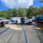 Three carpet cleaning trucks in North Huntingdon, PA