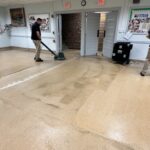Commercial Cleaning Master Kleen professionals cleaning floors in North Huntingdon, PA