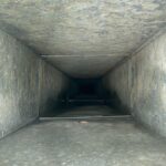 Clean duct after removing lint and dirt with duct cleaning services in Westmoreland PA